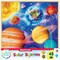 Wood Solar System Jigsaw Puzzle 48 Piece Fun Facts 11X11 Educational Toy